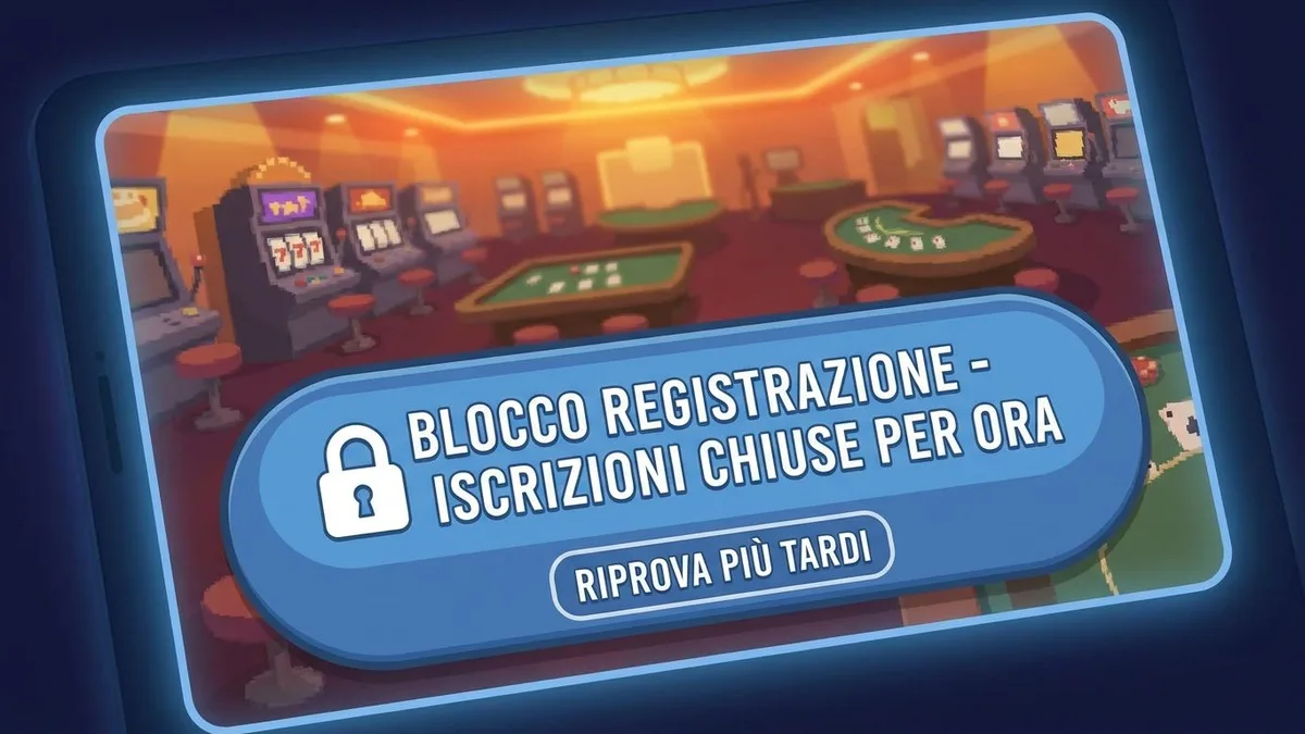 Registrazione con bonus